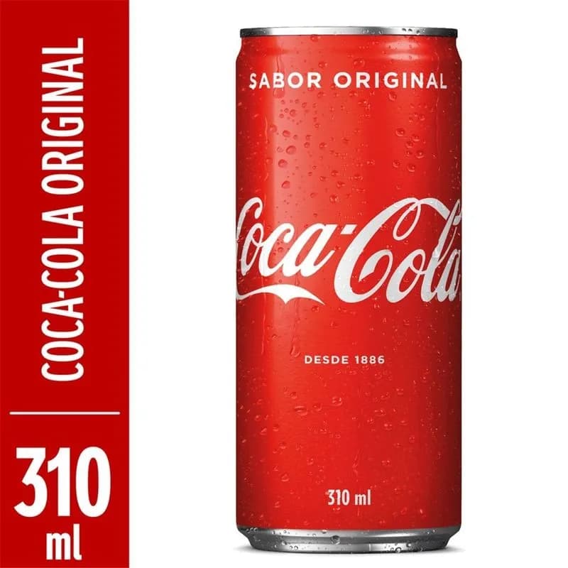 Coca cola Lata 310 ML Sabor Original